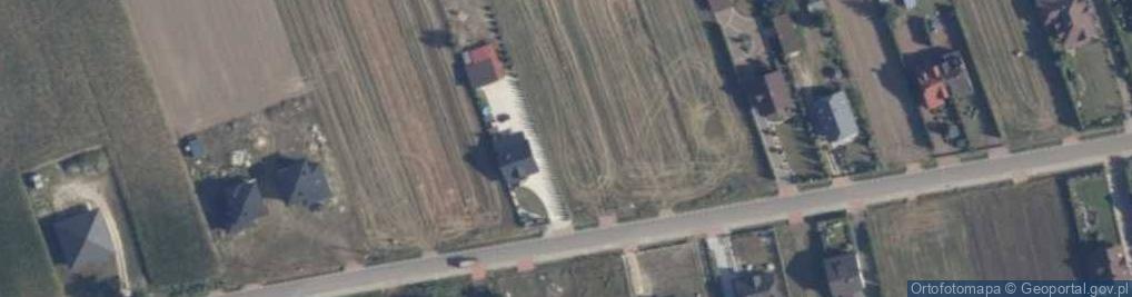 Zdjęcie satelitarne Dąbrówka-Stany ul.