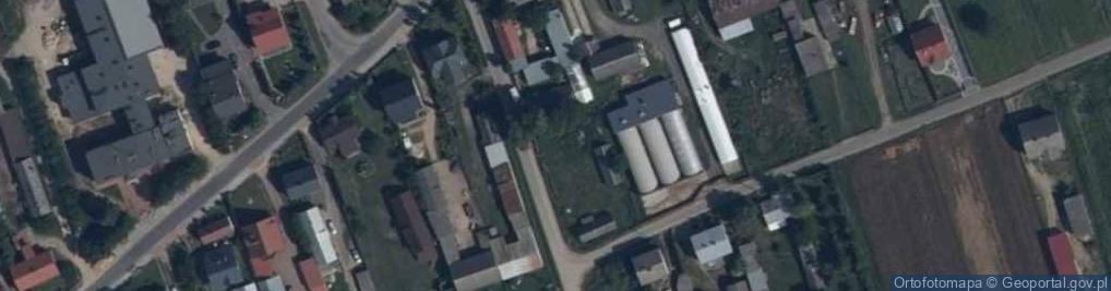 Zdjęcie satelitarne Dąbrówka-Stany ul.