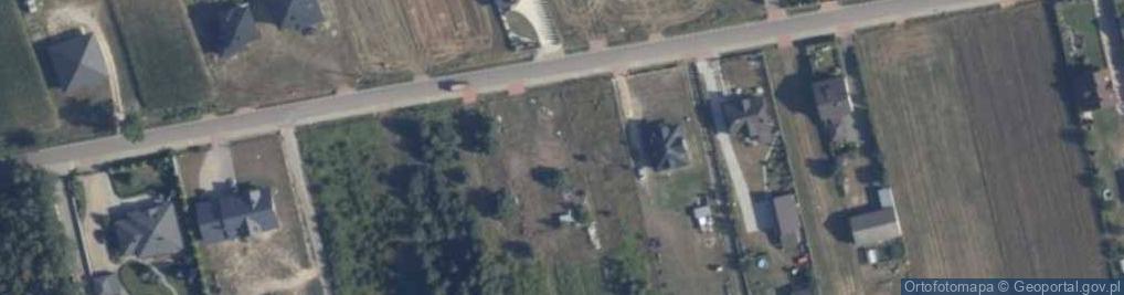Zdjęcie satelitarne Dąbrówka-Stany ul.