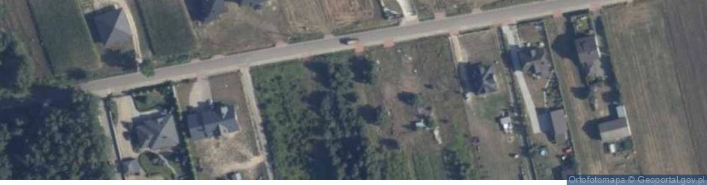 Zdjęcie satelitarne Dąbrówka-Stany ul.