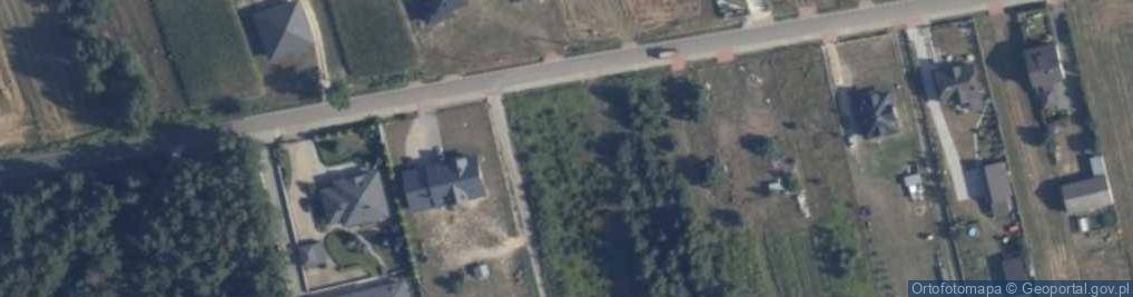 Zdjęcie satelitarne Dąbrówka-Stany ul.