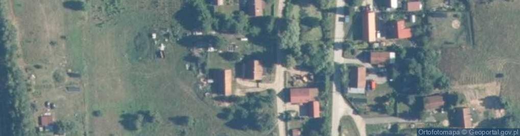 Zdjęcie satelitarne Dąbrówka Wielka ul.