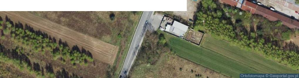 Zdjęcie satelitarne Dąbrowska ul.