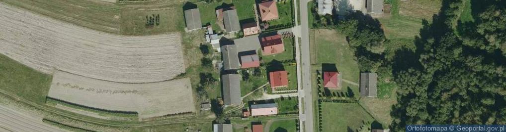 Zdjęcie satelitarne Dąbrówka Wisłocka ul.