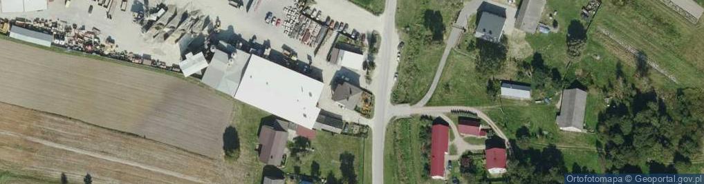 Zdjęcie satelitarne Dąbrówka Wisłocka ul.