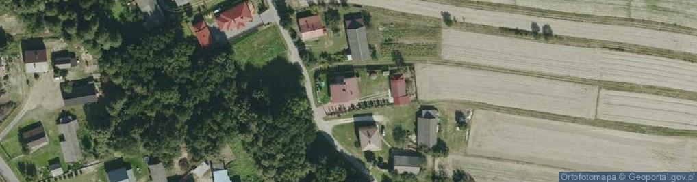 Zdjęcie satelitarne Dąbrówka Wisłocka ul.