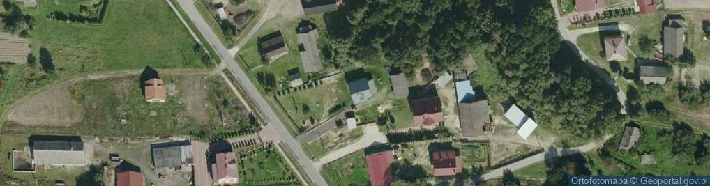 Zdjęcie satelitarne Dąbrówka Wisłocka ul.