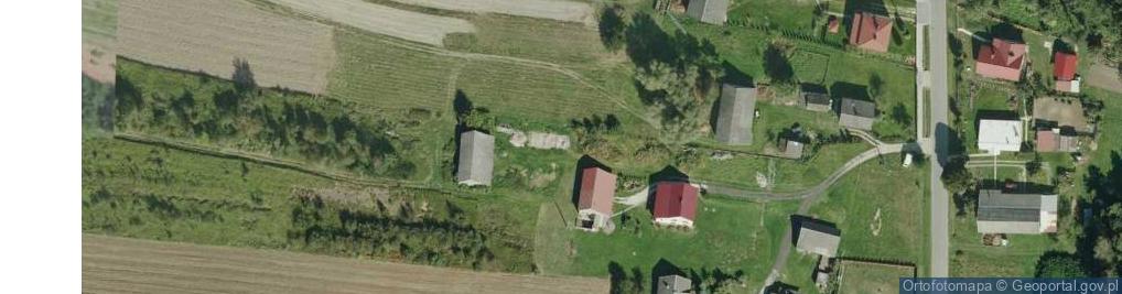 Zdjęcie satelitarne Dąbrówka Wisłocka ul.