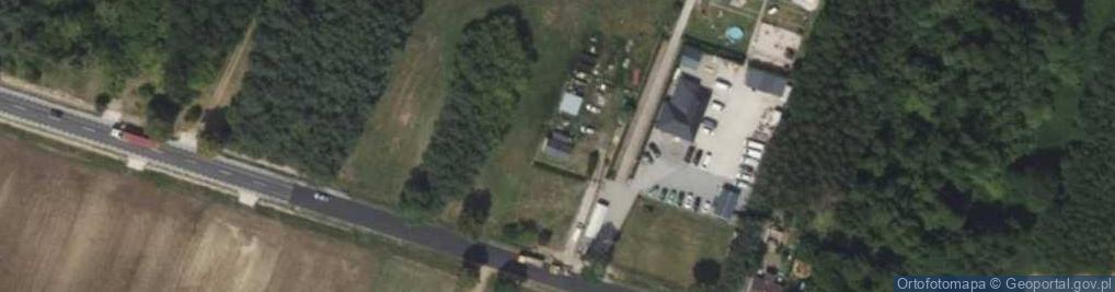 Zdjęcie satelitarne Dąbrówka ul.