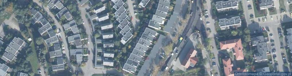 Zdjęcie satelitarne Daglezjowa ul.