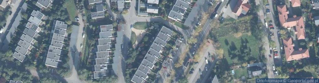 Zdjęcie satelitarne Daglezjowa ul.