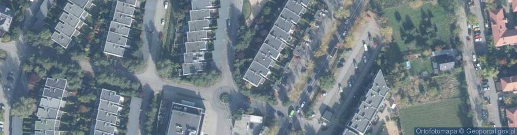 Zdjęcie satelitarne Daglezjowa ul.