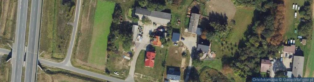 Zdjęcie satelitarne Dąbrówka ul.