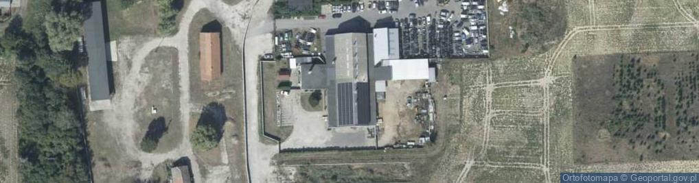 Zdjęcie satelitarne Dąbrówka ul.