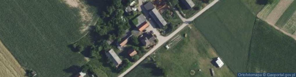 Zdjęcie satelitarne Dąbrowskie ul.