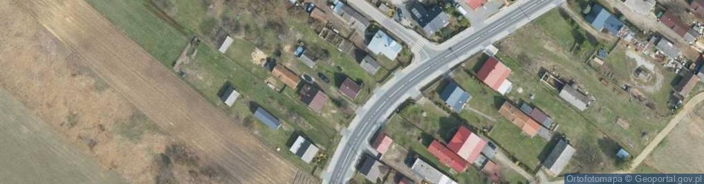 Zdjęcie satelitarne Dąbrowy ul.