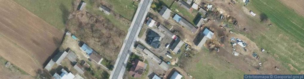 Zdjęcie satelitarne Dąbrowy ul.