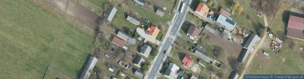 Zdjęcie satelitarne Dąbrowy ul.
