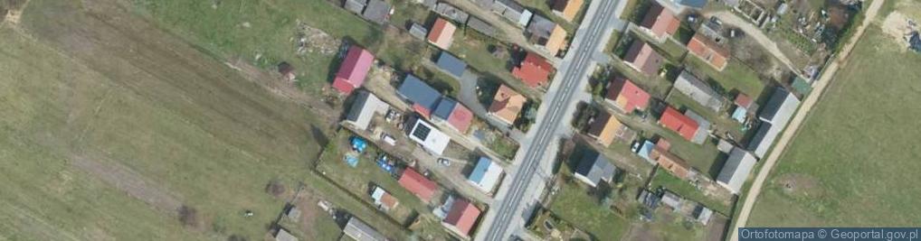 Zdjęcie satelitarne Dąbrowy ul.
