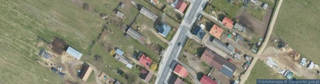 Zdjęcie satelitarne Dąbrowy ul.