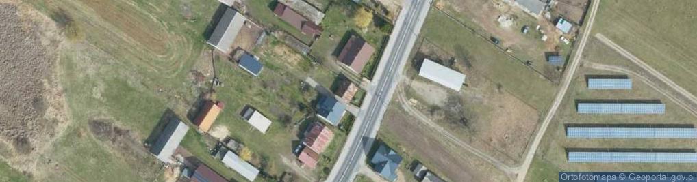 Zdjęcie satelitarne Dąbrowy ul.