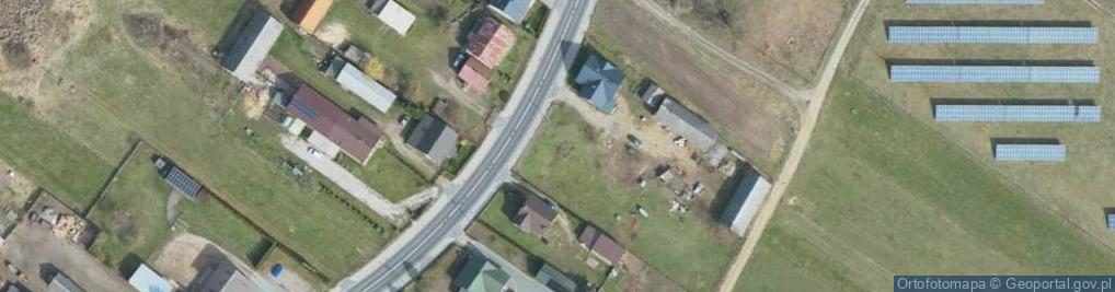 Zdjęcie satelitarne Dąbrowy ul.