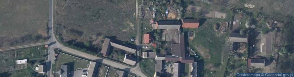 Zdjęcie satelitarne Dachów ul.