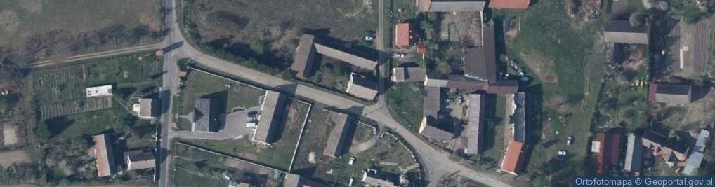 Zdjęcie satelitarne Dachów ul.