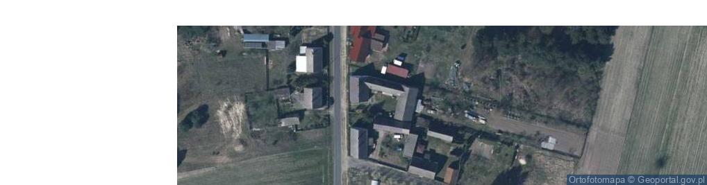 Zdjęcie satelitarne Dachów ul.