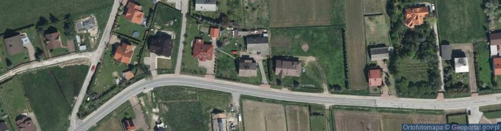 Zdjęcie satelitarne Damienice ul.