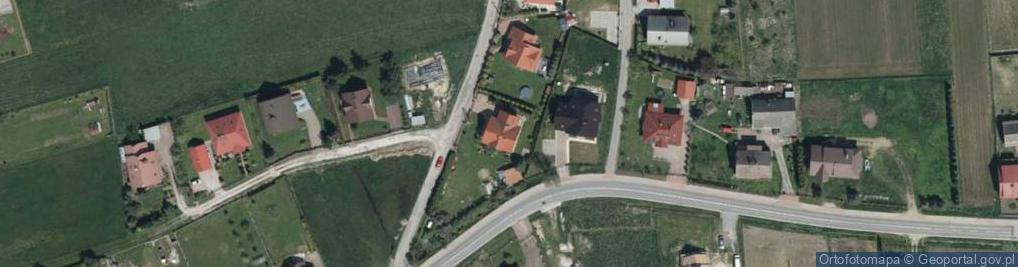 Zdjęcie satelitarne Damienice ul.