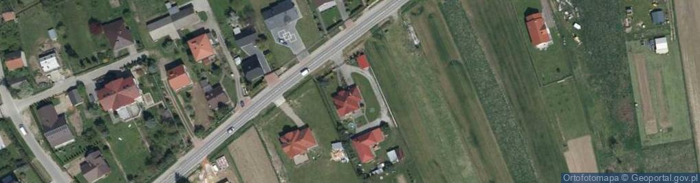 Zdjęcie satelitarne Damienice ul.
