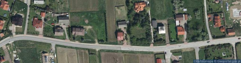 Zdjęcie satelitarne Damienice ul.