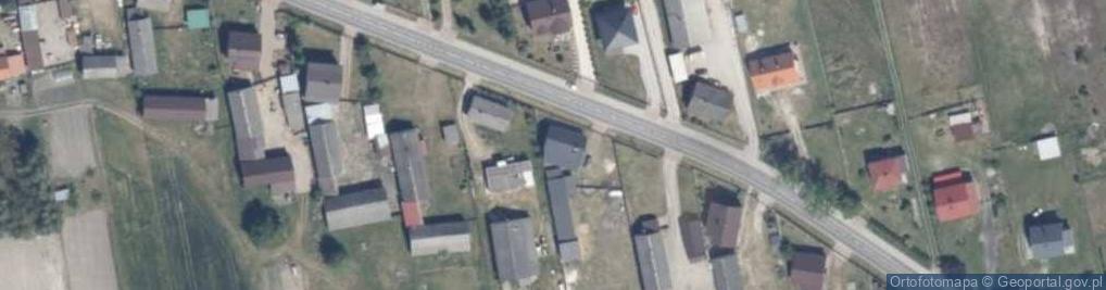 Zdjęcie satelitarne Danków Duży ul.