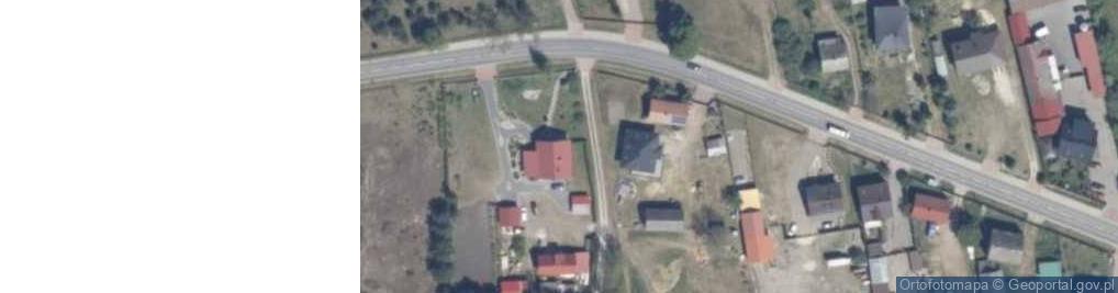 Zdjęcie satelitarne Danków Duży ul.