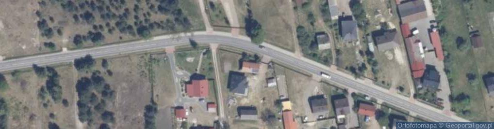 Zdjęcie satelitarne Danków Duży ul.