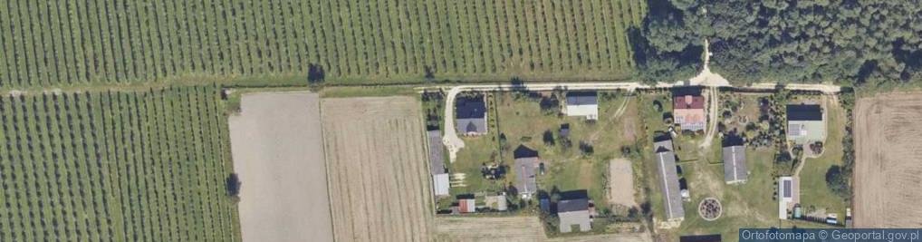 Zdjęcie satelitarne Danków Duży ul.