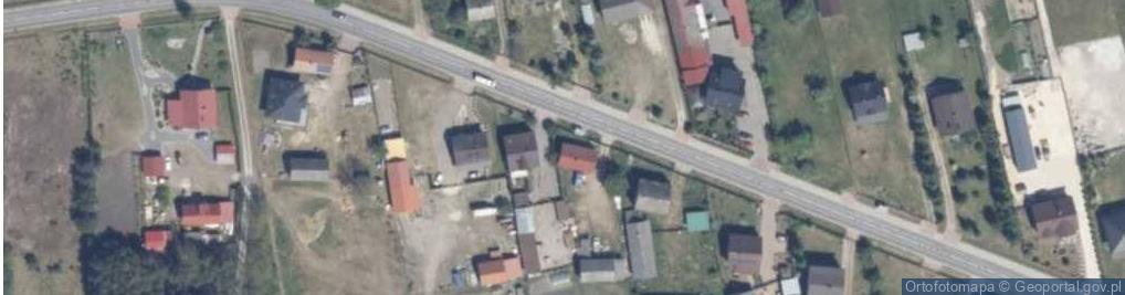 Zdjęcie satelitarne Danków Duży ul.
