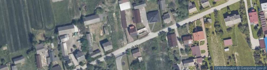 Zdjęcie satelitarne Danków Mały ul.