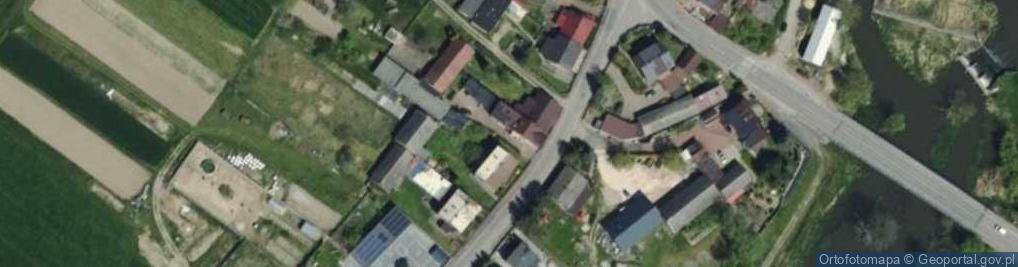 Zdjęcie satelitarne Danków ul.