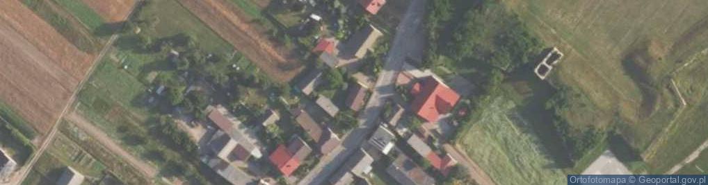 Zdjęcie satelitarne Danków ul.