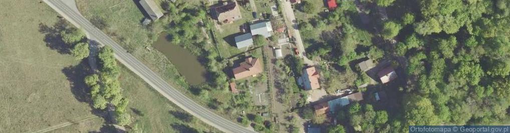Zdjęcie satelitarne Danków ul.