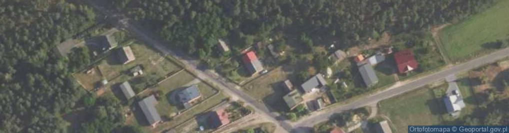 Zdjęcie satelitarne Dankowice-Piaski ul.