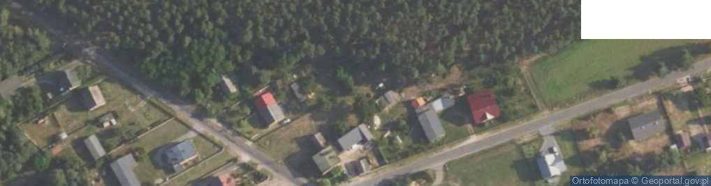 Zdjęcie satelitarne Dankowice-Piaski ul.