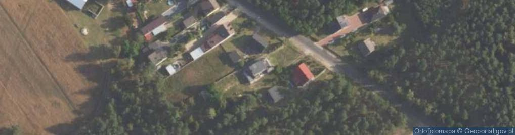Zdjęcie satelitarne Dankowice-Piaski ul.