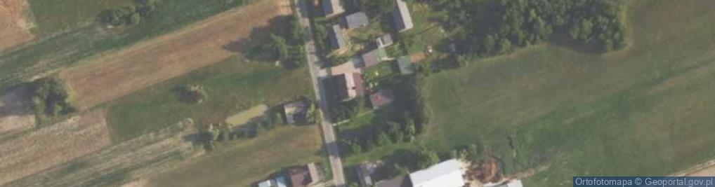 Zdjęcie satelitarne Dankowice Pierwsze ul.