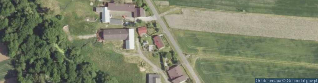 Zdjęcie satelitarne Dankowice Trzecie ul.