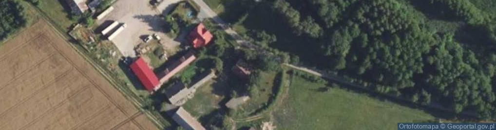 Zdjęcie satelitarne Danówek ul.