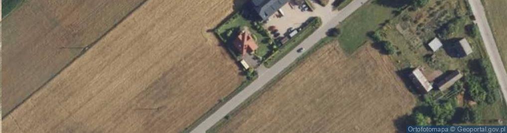 Zdjęcie satelitarne Danówek ul.