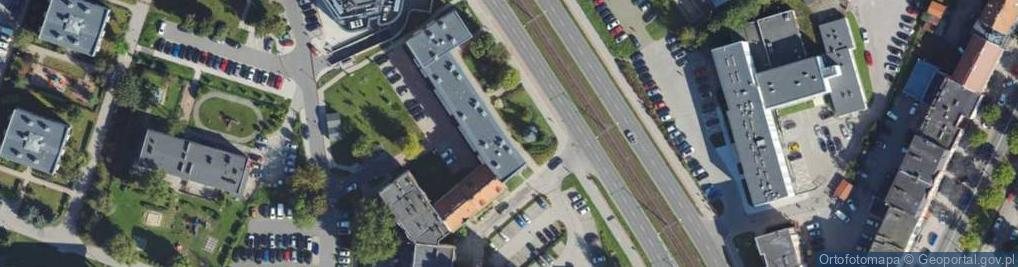 Zdjęcie satelitarne Dąbka Stanisława, płk. ul.